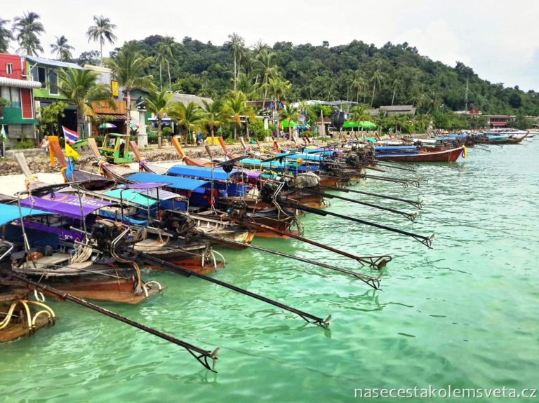 Tonsai Pier Phi Phi Islands • Our Trip Around the World