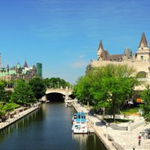 Parliament and Chateau Fairmont Ottawa