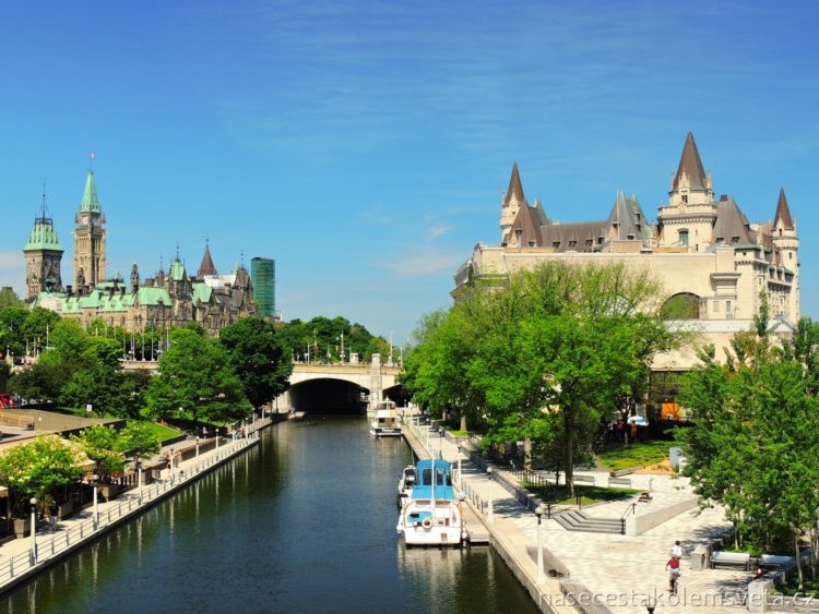 Parliament and Chateau Fairmont Ottawa